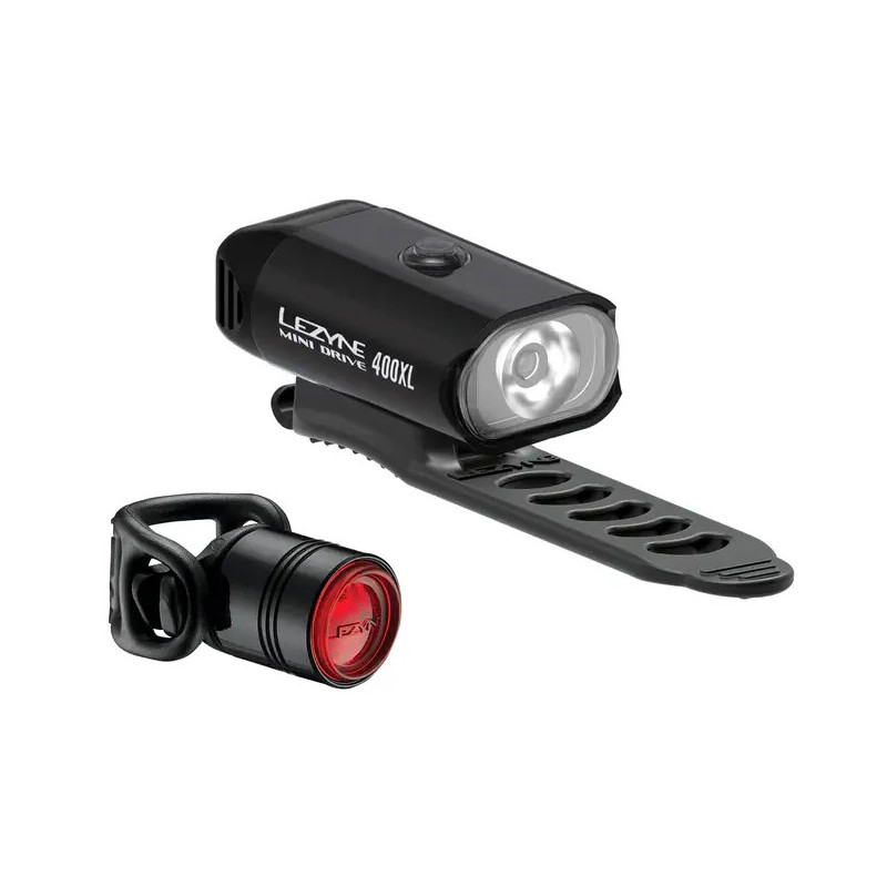 ECLAIRAGE AVANT LEZYNE MINI 400XL FEMTO DRIVE