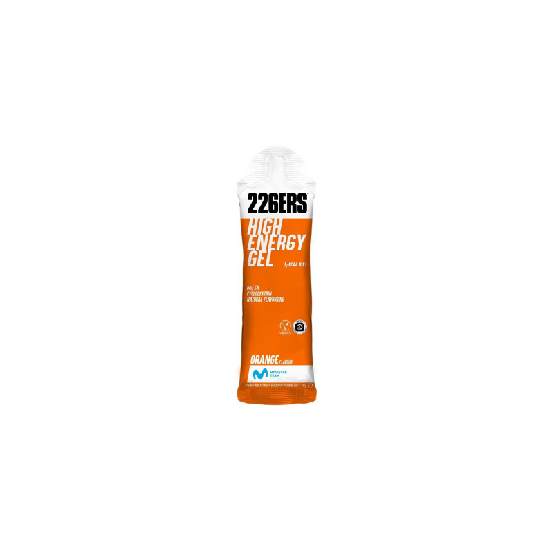 HIG ENERGY GEL 76g - Gel Énergétique BCAA Orange