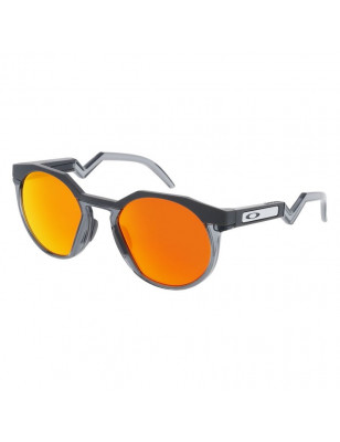 LUNETTES OAKLEY HSTN MATT CARBON - PRIZM RUBY | Cyclone Bike