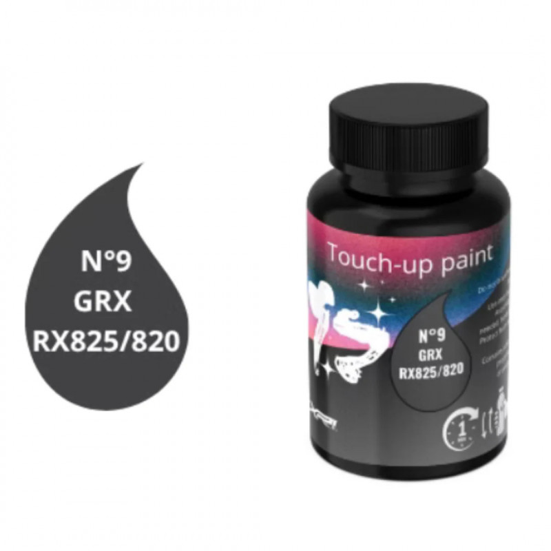 PEINTURE DE RETOUCHE GRIS COMPOSANTS SHIMANO GRX RX825/820 12V 10 ML