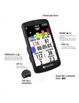 COMPTEUR BRYTON RIDER S810 E