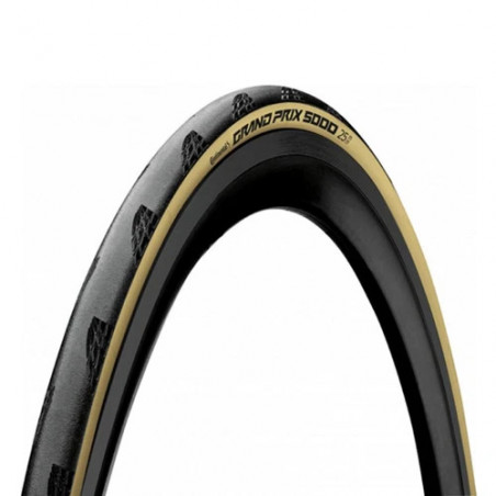 Continental Grand Prix 5000 700x25 S Cream Tire | Cyclone Bike